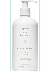 Björk & Berries Never Spring Hand & Body Lotion Bodylotion 400.0 ml