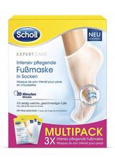 Scholl Fußmaske »ExpertCare Intensiv pflegende mit Macadamiaöl im 3er Multipack«, in Socken