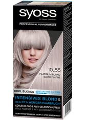 Syoss Permanentes Blond Kühles Blond Platinum Blond Haarfarbe 115 ml