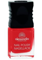 Alessandro Make-up Nagellack Colour Explotion Nagellack Nr. 27 Secret Red 10 ml