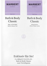Marbert Pflege Bath & Body Geschenkset Bath & Shower Gel 400 ml + Allover Body Lotion 400 ml 1 Stk.