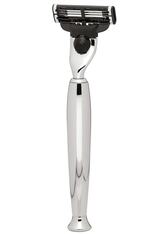 Erbe Shaving Shop Premium Design MILANO Gillette Mach3 Rasierer Metall glänzend