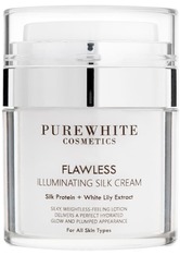 Pure White Cosmetics Flawless Illuminating Silk Lotion Gesichtslotion 50 ml