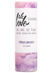 We love the planet Lovely Lavender Deodorant Stick Körpermilch 65.0 g