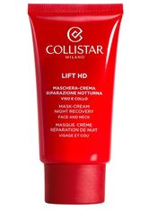 Collistar Mask-Cream Night Recovery Face And Neck Gesichtscreme 75 ml