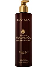 Lanza Keratin Healing Oil Emergency Service Cream Cure Part B Haaröl 295 ml