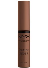 NYX Professional Makeup Butter Gloss 8ml 49 Fudge Me