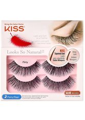 KISS Produkte KISS Looks So Natural Double Pack 03 - Flirty Künstliche Wimpern 1.0 pieces