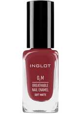 Inglot O2M Soft Matte Atmungsaktiver Nagellack Nagellack 11.0 ml