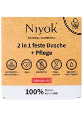 Niyok 2in1 feste Dusche+Pflege - Intense red Körperseife 80.0 g