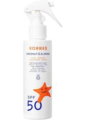 KORRES COCONUT & ALMOND Sonnenemulsion für Kinder SPF50 - Spray Sonnenspray 150.0 ml