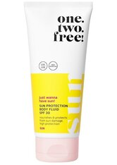 one.two.free! Sun Protection Body Fluid SPF 30 Sonnencreme 200.0 ml
