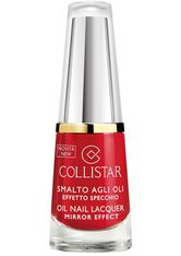 Collistar Make-up Nägel Oil Nail Lacquer Mirror Effect Nr. 310 Rosso Puro 6 ml