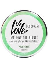 We Love The Planet Körperpflege Deodorants Mighty Mint Deodorant Creme 48 g