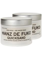Hanz de Fuko Quicksand Doppelpack (2er Set) Haarwachs 112.0 g
