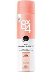 8X4 Spray No.14 Floral Breeze Deodorant 150.0 ml