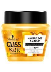 GLISS KUR Nährpflege 2-in-1 Kur Oil Nutritive Haarkur 300.0 ml