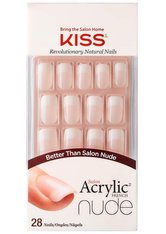 Kiss Salon-Acryl-Nude-Nägel (verschiedene Farbtöne) - Farbton: #f7e7da||Kaschmir