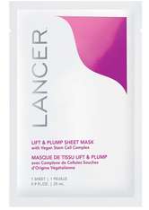 Lancer Lift & Plump Sheet Mask - Single Maske 1.0 pieces
