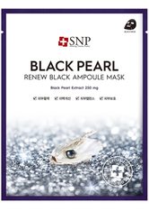 SNP - Gesichtsmaske - Black Pearl Renew Black Ampoule Mask