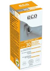 Eco Cosmetics ECO COSMETICS Sonnencreme Bio LSF 30 leicht getönt Sonnencreme 75.0 ml