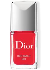 Dior - Dior Vernis – Nagellack Mit Gel-effekt – Farbintensiv & Glänzend - -rouge Dior Vernis 080 Red Smile