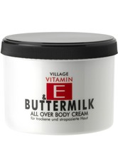 Village Pflege Vitamin E Body Cream Buttermilk 500 ml