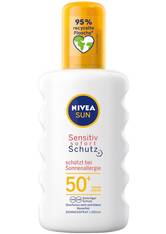 NIVEA NIVEA SUN Sensitiv Sofort-Schutz Anti-Sonnenallergie Spray LSF 50 Sonnencreme 200.0 ml