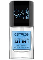 Catrice Natural All in 1 Hardening Nagelunter- und Nagelüberlack 10.5 ml No_Color