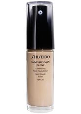 Shiseido Make-up Gesichtsmake-up Synchro Skin Glow Luminizing Fluid Foundation Nr. R5 Rose 5 30 ml