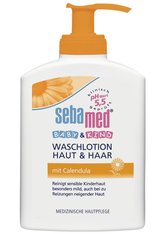 sebamed Baby&Kind Waschlotion für Haut & Haar mit Calendula Babyduschgel 200.0 ml