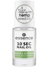 Essence 10 Sec Nail Oil Nails + Cuticles Fast Absorbing Nagelöl 8.0 ml
