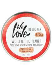 We love the planet Sweet & Soft Deodorant Creme Körpermilch 48.0 g