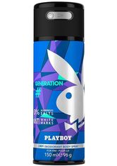 Playboy Generation Deo Aerosol Generation Deodorant 150.0 ml