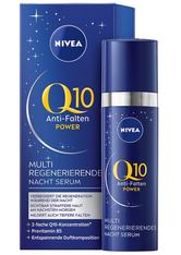 NIVEA Q10 Anti-Falten POWER Multi-Regenerierendes Nachtserum Feuchtigkeitsserum 30.0 ml