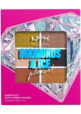 NYX Professional Makeup Diamonds & Ice 6-Pan Shadow Palette Lidschatten 1.0 pieces