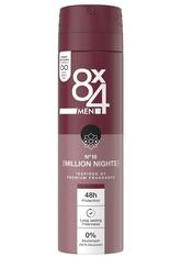 8X4 Spray No.18 Million Nights Deodorant 150.0 ml