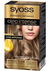Syoss Oleo Intense Permanente Öl-Coloration Kühles Beige-Blond Haarfarbe 115 ml