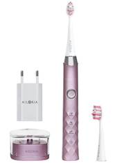 Ailoria Shine Bright USB-Schallzahnbürste rosé-silber inkl. 2 Bürstenköpfe & USB Power Plug Zahnbürste 1.0 pieces
