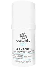 Alessandro Spa Foot Silky Touch Foot Powder Lotion 30 ml Fußbalsam