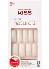 KISS Salon Naturals selbstklebende Fingernägel Go Rouge