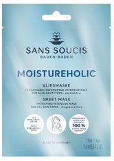 Sans Soucis Vliesmasken Moistureholic Vliesmaske - Feuchtigkeitsspendende Intensivmaske 16 ml