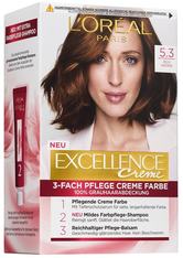 L'Oréal Paris Excellence Crème 5.3 Helle Kastanie Coloration 1 Stk. Haarfarbe