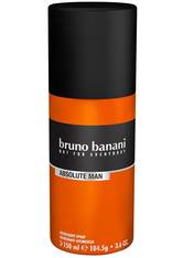 Bruno Banani Herrendüfte Absolute Man Deodorant Aerosol Spray 150 ml