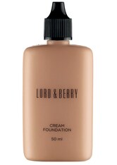 Lord & Berry Cream Foundation Flüssige Foundation  50 ml Honey