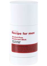 Recipe for men Alcohol-Free Deodorant Stick Deodorant 75.0 ml