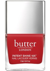 butter LONDON Patent Shine 10X Nail Lacquer 11 ml - Her Majesty's Red