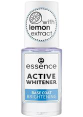 essence Active Whitener Brightening Nagelunterlack 8 ml Transparent