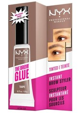 NYX Professional Makeup The Brow Glue Instant Styler 5g (Various Shades) - Taupe