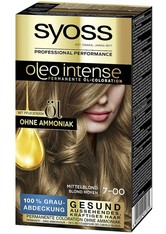 Syoss Oleo Intense Permanente Öl-Coloration Mittelblond Haarfarbe 115 ml